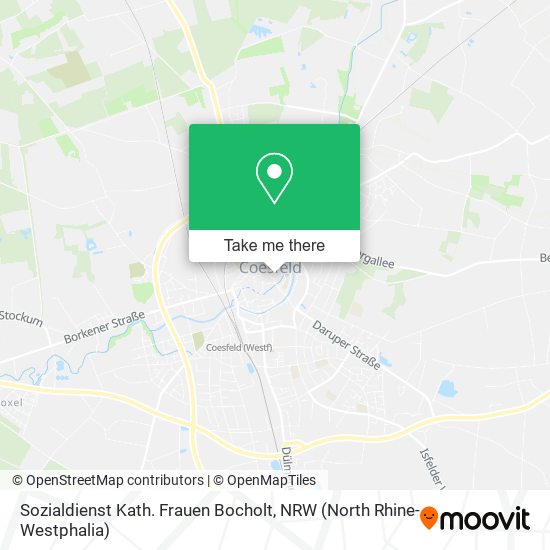 Sozialdienst Kath. Frauen Bocholt map