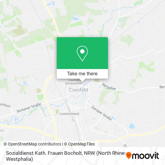 Sozialdienst Kath. Frauen Bocholt map