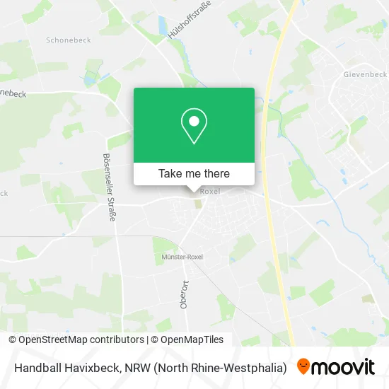 Карта Handball Havixbeck