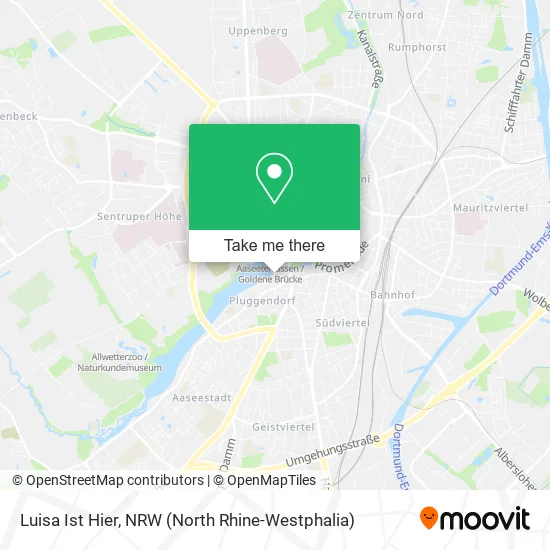 Карта Luisa Ist Hier