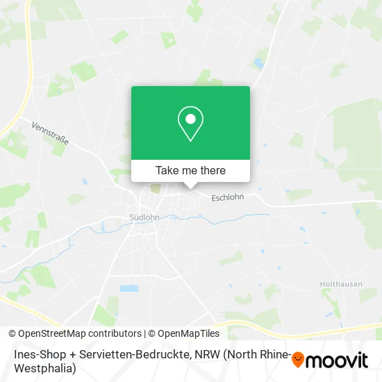 Ines-Shop + Servietten-Bedruckte map