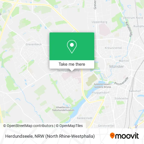 Карта Herdundseele