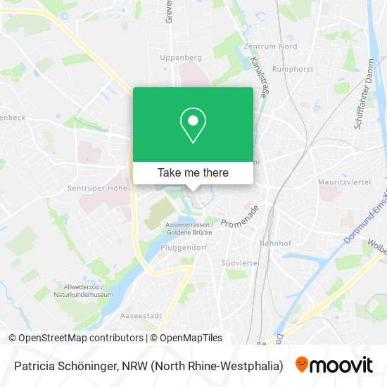 Patricia Schöninger map