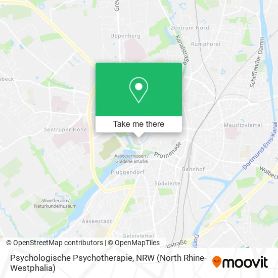 Карта Psychologische Psychotherapie