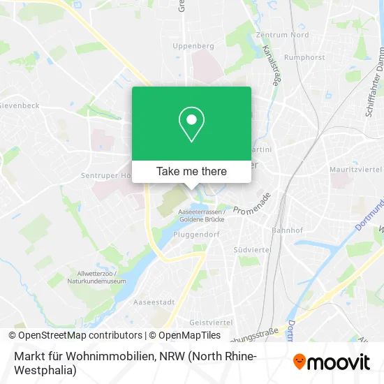 Карта Markt für Wohnimmobilien