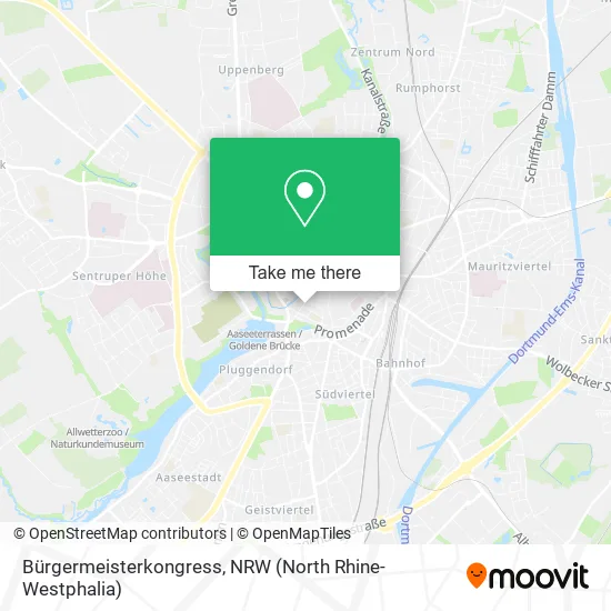 Карта Bürgermeisterkongress