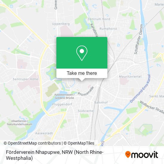 Förderverein Nhapupwe map