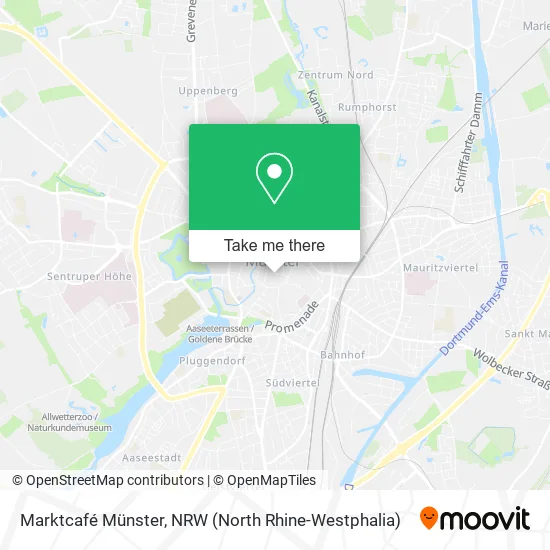 Карта Marktcafé Münster