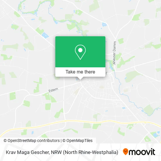 Krav Maga Gescher map