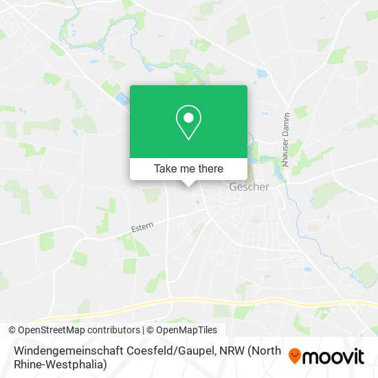 Windengemeinschaft Coesfeld / Gaupel map