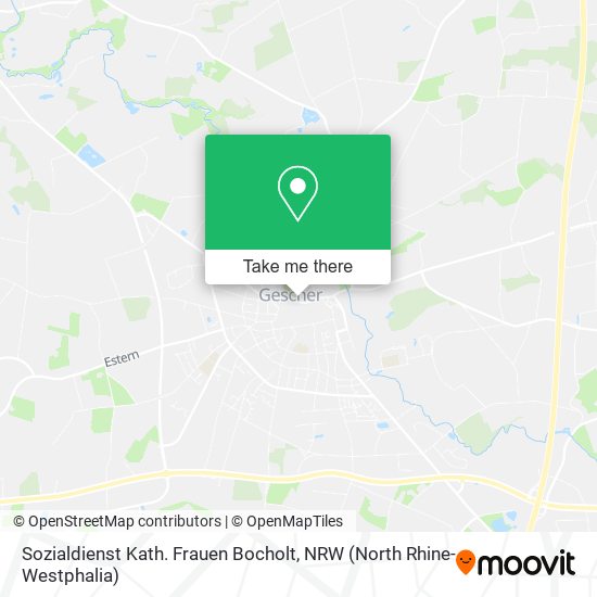 Sozialdienst Kath. Frauen Bocholt map