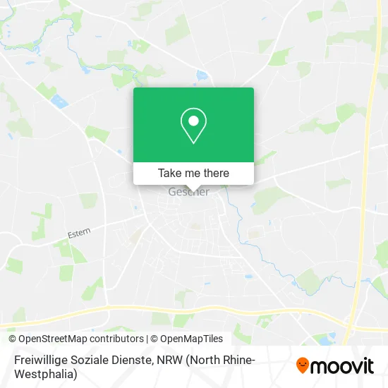 Карта Freiwillige Soziale Dienste