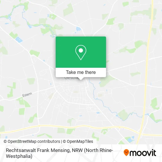 Карта Rechtsanwalt Frank Mensing