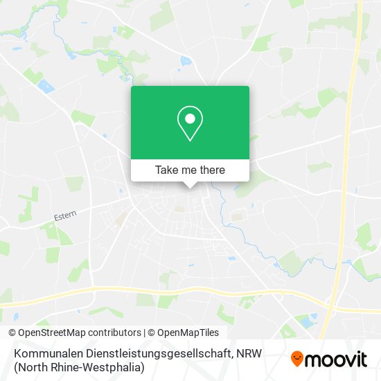 Kommunalen Dienstleistungsgesellschaft map