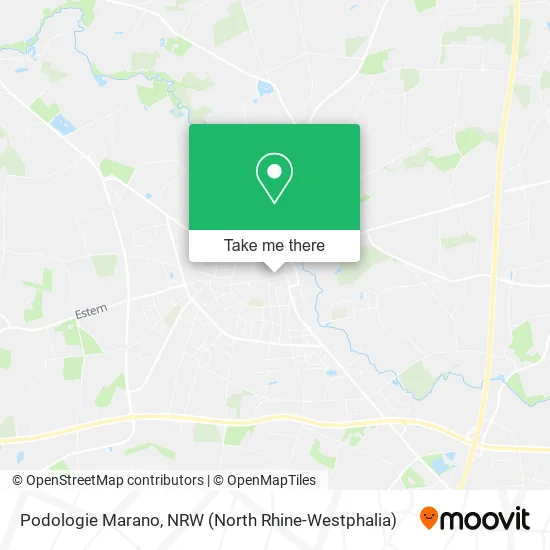 Карта Podologie Marano