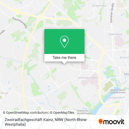 Zweiradfachgeschäft Kainz map