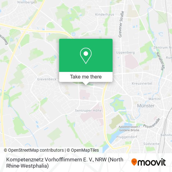 Kompetenznetz Vorhofflimmern E. V. map