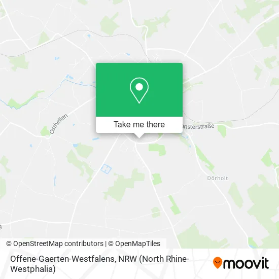 Карта Offene-Gaerten-Westfalens