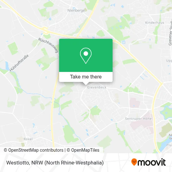 Westlotto map