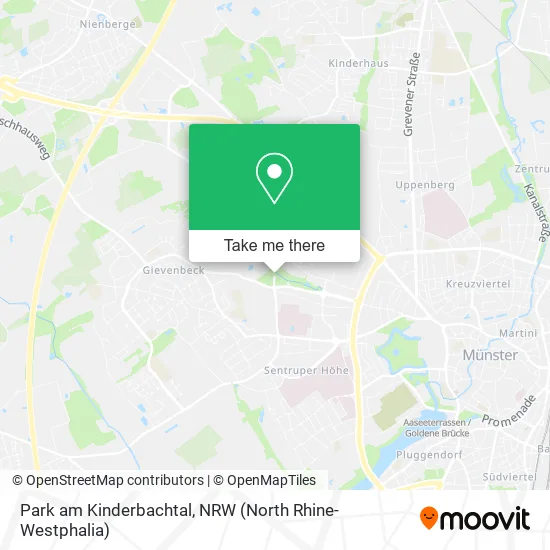 Park am Kinderbachtal map