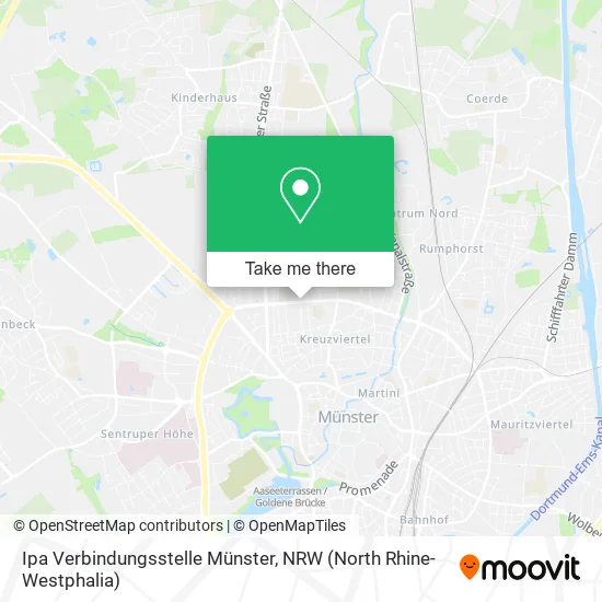Карта Ipa Verbindungsstelle Münster