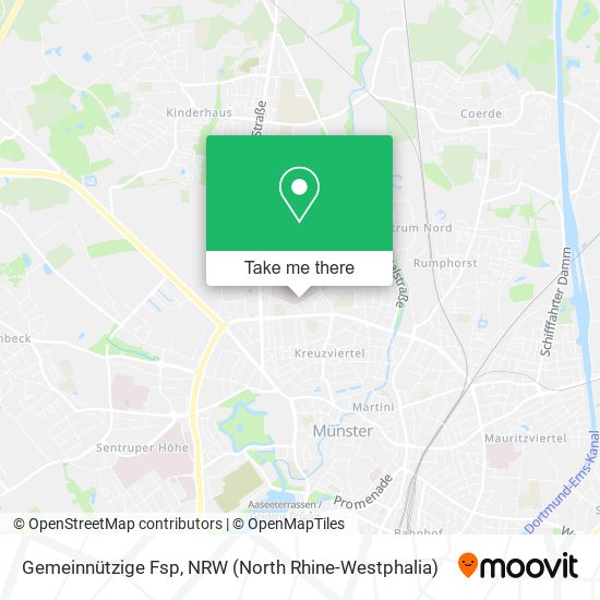 Gemeinnützige Fsp map