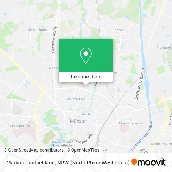 Markus Deutschland map