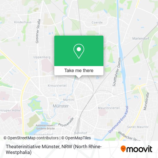 Theaterinitiative Münster map