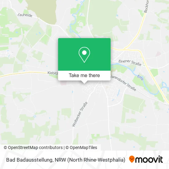 Карта Bad Badausstellung