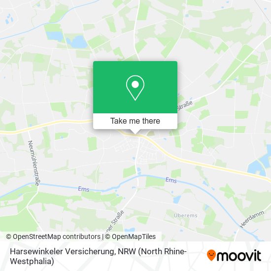 Harsewinkeler Versicherung map