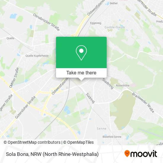 Карта Sola Bona