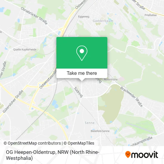 Карта OG Heepen-Oldentrup