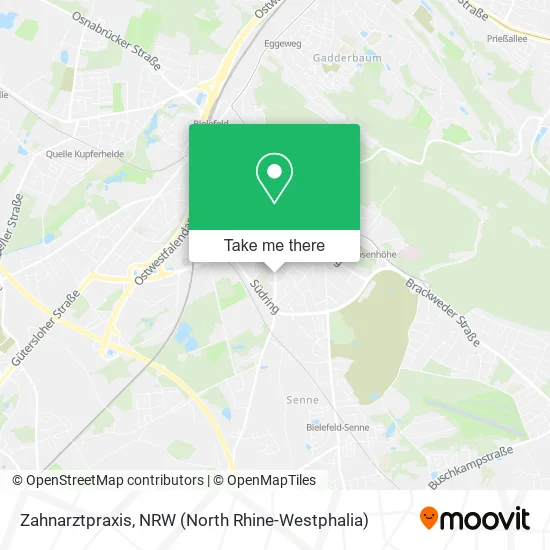 Карта Zahnarztpraxis