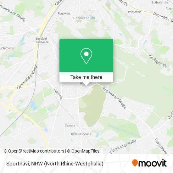Sportnavi map