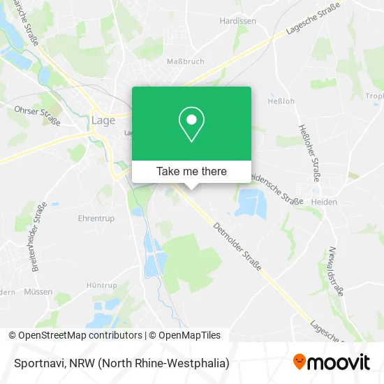 Sportnavi map