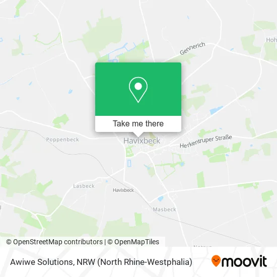 Карта Awiwe Solutions