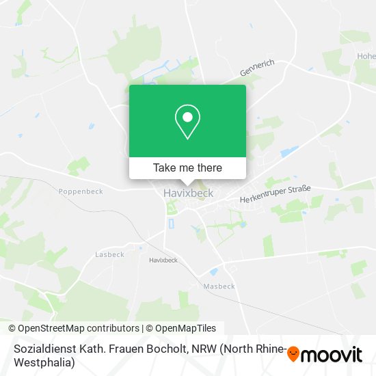 Sozialdienst Kath. Frauen Bocholt map