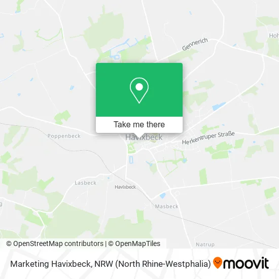 Карта Marketing Havixbeck