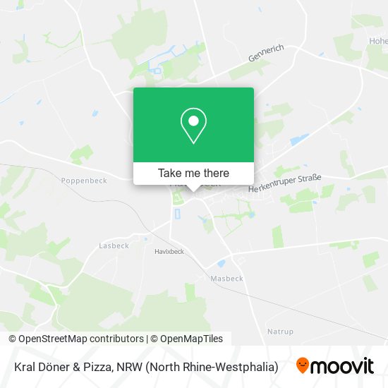 Kral Döner & Pizza map