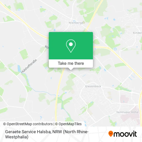 Карта Geraete Service Halsba