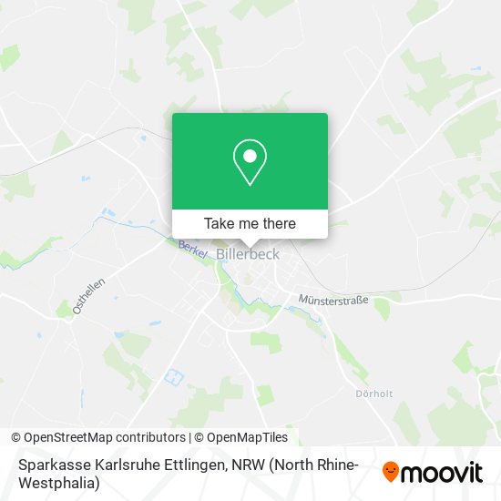 Sparkasse Karlsruhe Ettlingen map