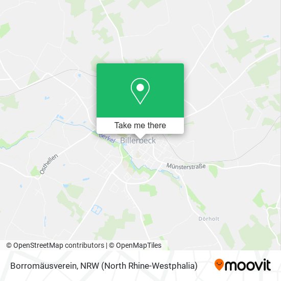 Borromäusverein map