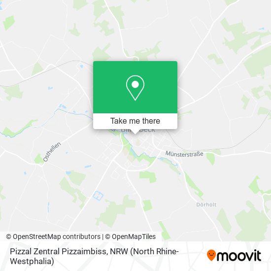 Pizzal Zentral Pizzaimbiss map