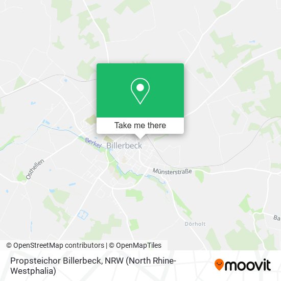 Propsteichor Billerbeck map