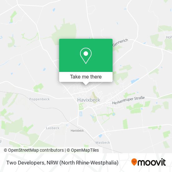 Two Developers map