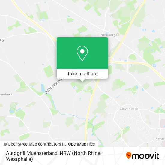 Карта Autogrill Muensterland