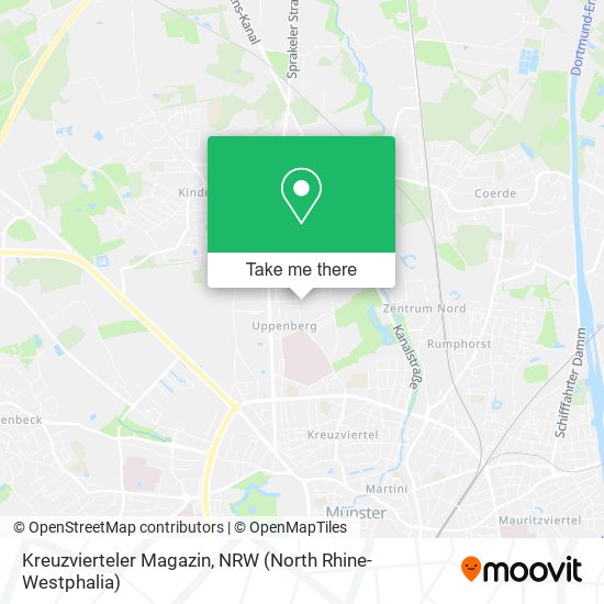 Kreuzvierteler Magazin map