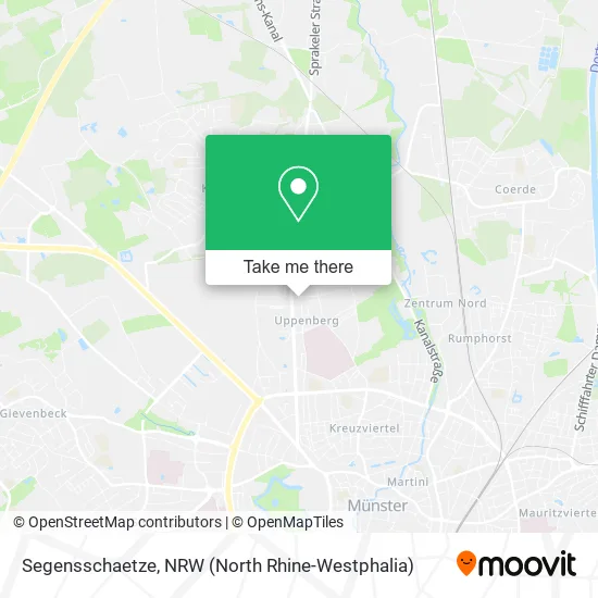 Карта Segensschaetze