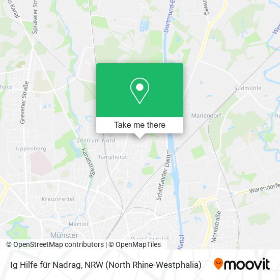 Ig Hilfe für Nadrag map