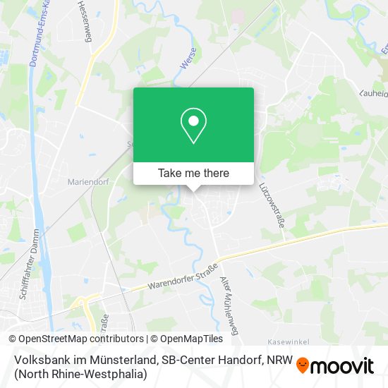 Volksbank im Münsterland, SB-Center Handorf map